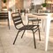 Flash Furniture Commercial Black Restaurant Stack Chair TLH-015C-BK-GG - alternate 8